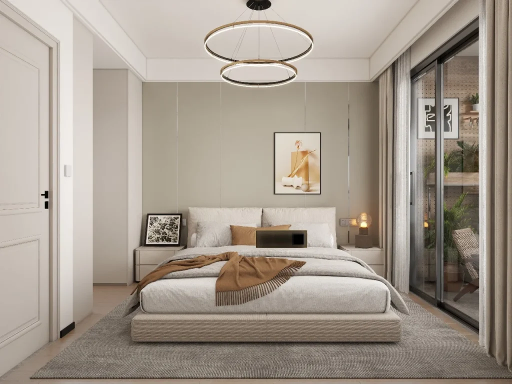 Luna Oak Residency Bedroom-1