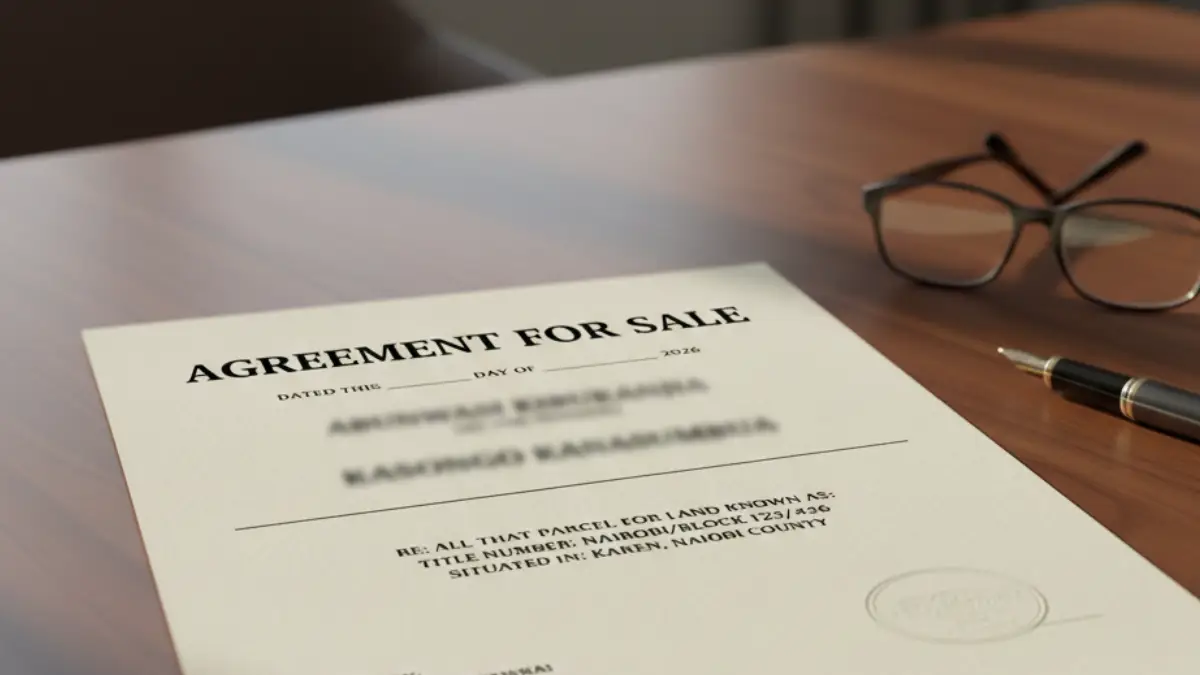 Next Steps After Signing a Property Sale Agreement in Kenya